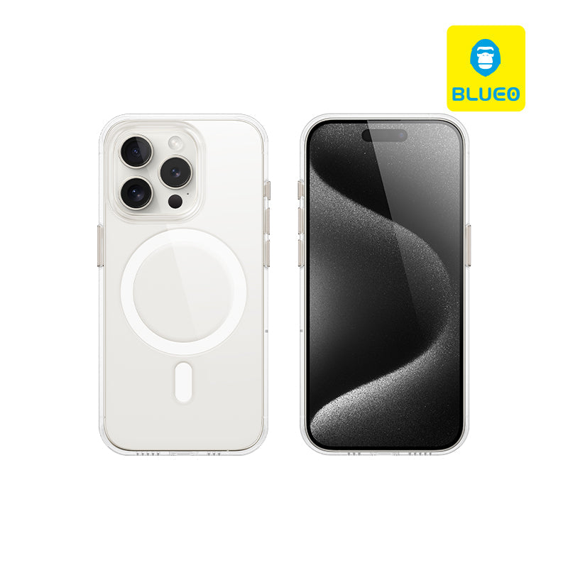 BLUEO BL039 Crystal+ Anti-Drop Phone Case with Magnetic for iPhone 13 Pro Max (6.7″) - Transparent BLUEO BL039 Crystal+ Anti-Drop Phone Case with Magnetic for iPhone 13 Pro Max (6.7″) - Transparent