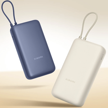 باور بانك شاومي (Xiaomi) سعة 20,000mAh بقوة 33 واط – شحن سريع مع 3 منافذ إخراج