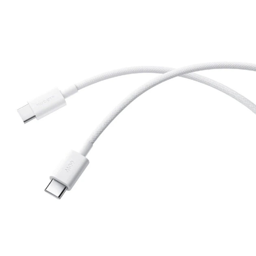 كيبل شاومي (Xiaomi) مجدول USB-C إلى USB-C – طول 1 متر بقوة 60 واط وشحن سريع 3 أمبير كيبل شاومي (Xiaomi) مجدول USB-C إلى USB-C – طول 1 متر بقوة 60 واط وشحن سريع 3 أمبير