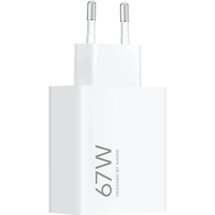 Xiaomi 67W HyperCharge Wall Charger (Type-A) - Ultra-Fast Adapter with Intelligent Protection