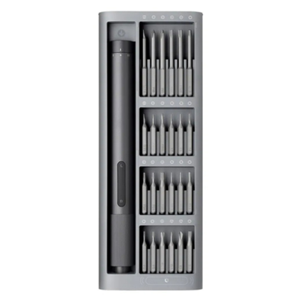 Xiaomi Precision Electric Screwdriver Kit - 24 S2 Steel Bits with Dual-Speed Control