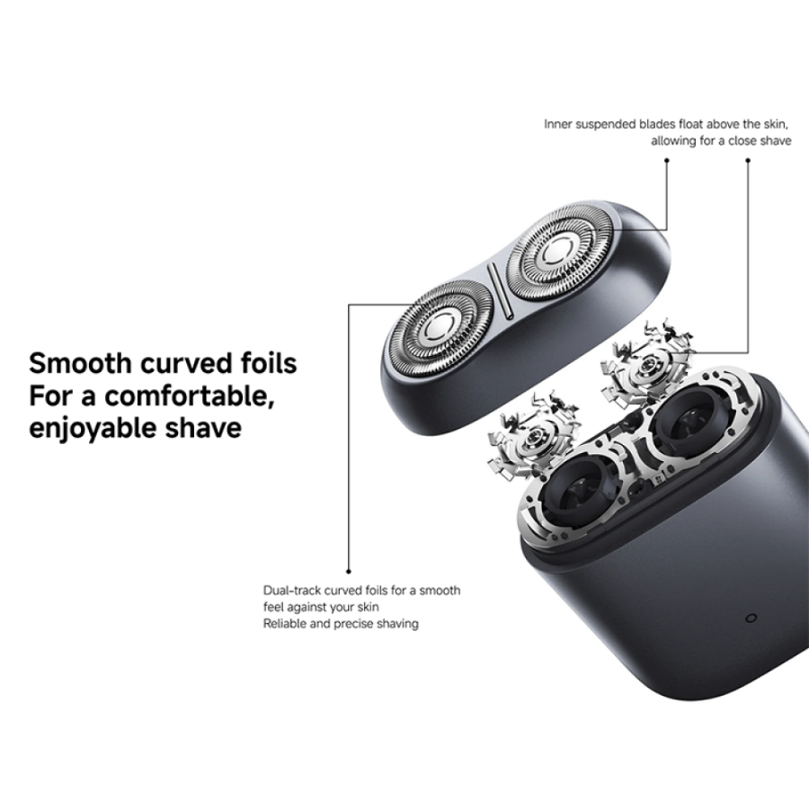ماكينة حلاقة شاومي الكهربائية (Xiaomi Electric Shaver S200) – تشغيل ذكي بحجم الكف ومقاومة للماء ماكينة حلاقة شاومي الكهربائية (Xiaomi Electric Shaver S200) – تشغيل ذكي بحجم الكف ومقاومة للماء