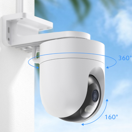 كاميرا شاومي الخارجية CW400 (Xiaomi Outdoor Camera) – دقة 2.5K فائقة الوضوح، دوران 360 درجة وأنتينا مزدوجة