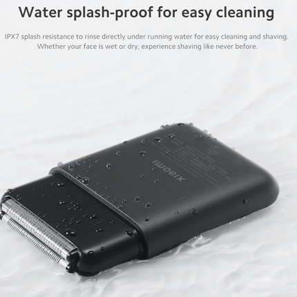 ماكينة حلاقة شاومي الكهربائية المحمولة (Xiaomi Mi Electric Shaver S100) – شفرات مزدوجة ومقاومة للماء IPX7