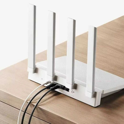 راوتر شاومي AX3000T (Xiaomi Router) – تقنية Wi-Fi 6 وسرعة 3000 ميجابت مع دعم Mesh