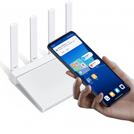 راوتر شاومي AX3000T (Xiaomi Router) – تقنية Wi-Fi 6 وسرعة 3000 ميجابت مع دعم Mesh
