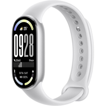 Xiaomi Smart Band 10 Ceramic Edition - Premium Pearl White Design with 1.62" AMOLED Display & 150+ Sports Modes