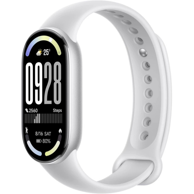 سوار شاومي الذكي 10 نسخة السيراميك (Xiaomi Smart Band 10) – تصميم لؤلؤي فخم، شاشة AMOLED وبطارية تدوم 21 يوم