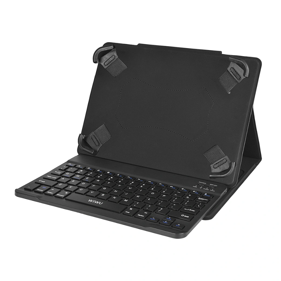 WiWU Universal Tablet Keyboard Case - Premium PU Leather, Multi-Touch Trackpad, Fits 9-11 WiWU Universal Tablet Keyboard Case - Premium PU Leather, Multi-Touch Trackpad, Fits 9-11
