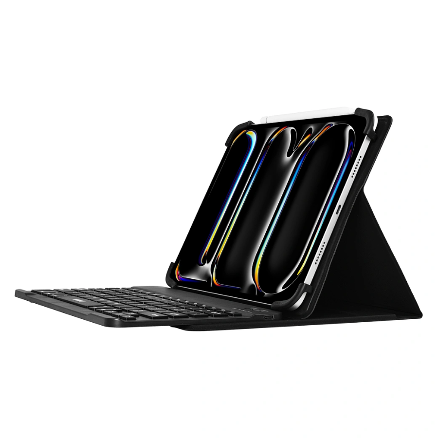 WiWU Universal Tablet Keyboard Case - Premium PU Leather, Multi-Touch Trackpad, Fits 9-11 WiWU Universal Tablet Keyboard Case - Premium PU Leather, Multi-Touch Trackpad, Fits 9-11