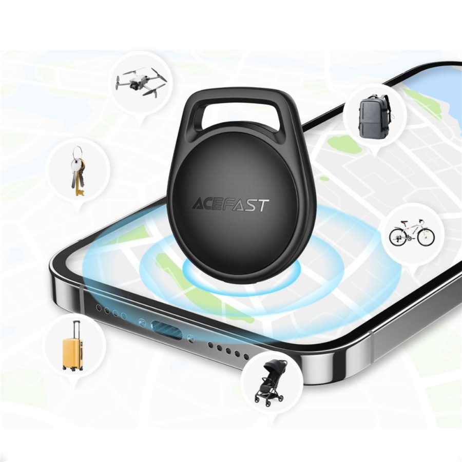 Acefast S1 Smart Tag Tracker (4-Pack Bundle) - Apple Find My Supported, Precise Location, Multi-Item Protection Acefast S1 Smart Tag Tracker (4-Pack Bundle) - Apple Find My Supported, Precise Location, Multi-Item Protection