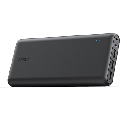بنك طاقة أنكر PowerCore 26,800 مللي أمبير - سعة هائلة، شحن 3 أجهزة معاً، وإعادة شحن مزدوجة السرعة