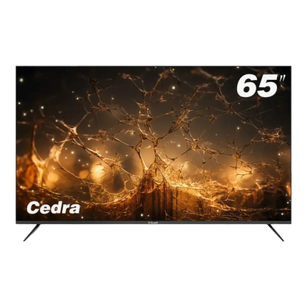 G-Guard 65" TG Cedra Smart TV - UHD 4K Resolution, Google TV OS, Dolby Vision & Dolby Atmos, Frameless Design