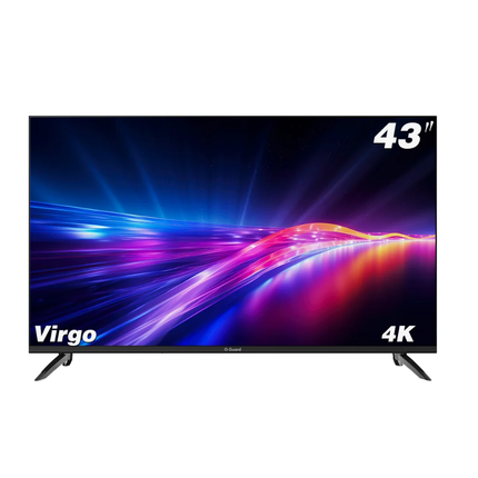 G-Guard 43" Virgo CG Smart TV - Full HD Resolution, Google TV OS, Frameless Design, Dolby Audio