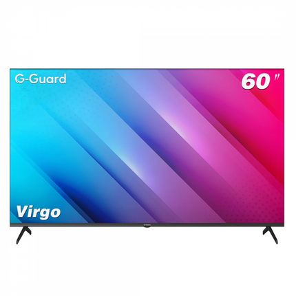 G-Guard 60" Virgo CG Smart TV - UHD 4K Resolution, Google TV OS, Dolby Vision & Dolby Atmos, Frameless Design