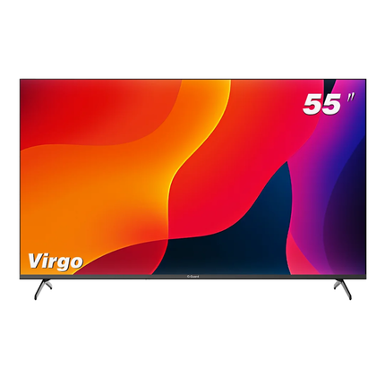 G-Guard 55" Virgo Smart TV - UHD 4K Resolution, Google TV OS, Dolby Vision & Dolby Atmos, Frameless Design