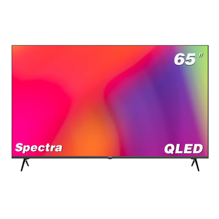 G-Guard 65" Spectra CQG Smart TV - 4K QLED Display, Google TV OS, Dolby Vision & Dolby Atmos, Metal Frameless Design