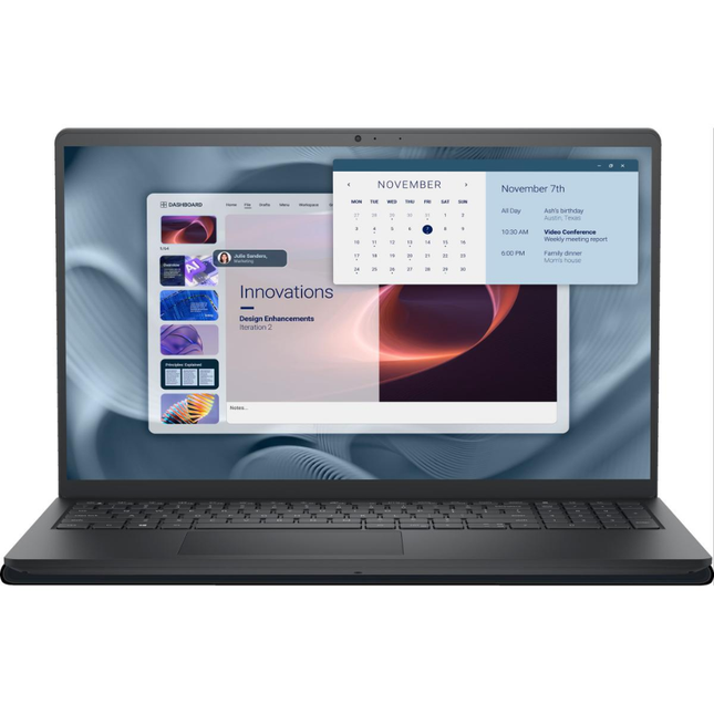 Dell Pro 15 Essential Laptop (PV15250M) - Intel Core 3-100U (14th Gen), 15.6" FHD 120Hz, 8GB DDR5 RAM, 512GB NVMe SSD