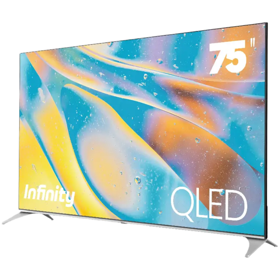 شاشة جي جارد 75 بوصة إنفينيتي (Infinity CQG) - تقنية QLED 4K، معدل تحديث 144 هيرتز، نظام Google TV، وتقنية Dolby Atmos شاشة جي جارد 75 بوصة إنفينيتي (Infinity CQG) - تقنية QLED 4K، معدل تحديث 144 هيرتز، نظام Google TV، وتقنية Dolby Atmos