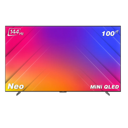 G-Guard 100" Neo CQG Smart TV - 4K Mini-QLED Display, 144Hz Refresh Rate, Google TV OS, Dolby Vision IQ