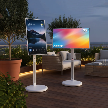 G-Guard 32" Orbit Smart TV - Google TV OS, HD Resolution, Dolby Audio, Frameless Design