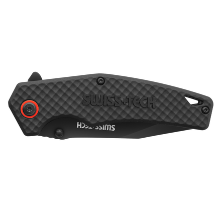 Swiss Techcamping knife (ST014012) - Precision EDC Tool with 7Cr17MoV Steel Blade