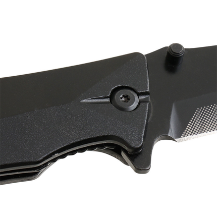 Swiss Tech 10cm Carbon Steel camping knife (ST012005) - Heavy-Duty Survival & Camping Tool
