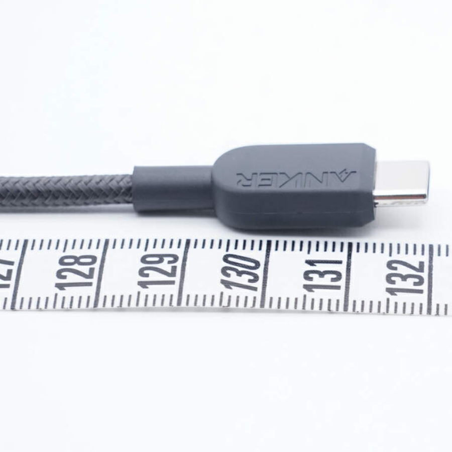 كابل أنكر (Anker) موديل A8895 (2 في 1) من USB-C إلى USB-C - قدرة 140 واط لشحن جهازين معاً كابل أنكر (Anker) موديل A8895 (2 في 1) من USB-C إلى USB-C - قدرة 140 واط لشحن جهازين معاً