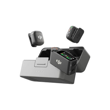 Dji Mic 3 - تسجيل صوتي متكامل مع تقنية إلغاء الضجيج النشط المتقدمة