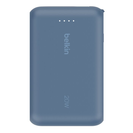 Belkin 10,000mAh Power Bank with Integrated USB-C Cable Portable Fast Charging Battery Pack