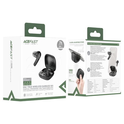 Acefast W4 True Wireless Earbuds - Bluetooth Headphones with HD Sound and Clear Calls