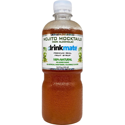 Drinkmate Premium Italian Syrup (500ml) - Available in Mojito, Energy Drink, and Cola Flavors