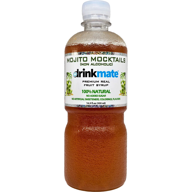 سيروب Drinkmate إيطالي فاخر (500 مل) - متوفر بنكهات الموهيتو، الانرجي درنك، والكولا