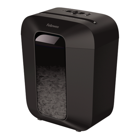 Fellowes Powershred 9-Sheet Cross-Cut Paper Shredder - P-4 Security Level with 4.4 Gallon Bin