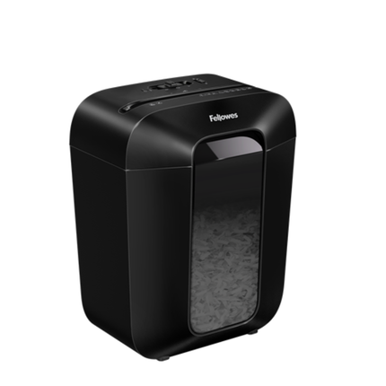 Fellowes Powershred 9-Sheet Cross-Cut Paper Shredder - P-4 Security Level with 4.4 Gallon Bin