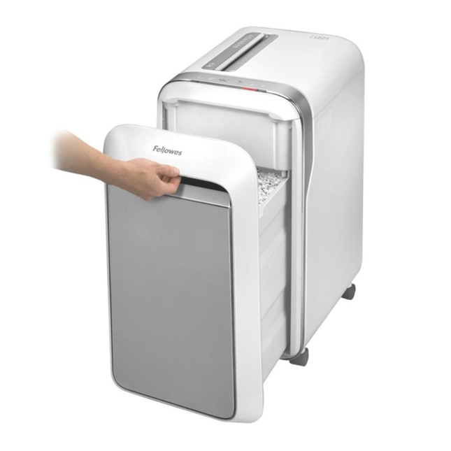 فرامة ورق Fellowes Powershred - فرم جزيئي دقيق (Micro-Cut) حتى 20 ورقة مع تقنية IntelliBAR الذكية