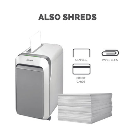 Fellowes Powershred 20-Sheet Micro-Cut Paper Shredder - 100% Jam Proof with IntelliBAR Responsive Technology