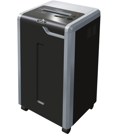 فرامة ورق Fellowes Powershred (درجة تجارية) - فرم عرضي (Cross-Cut) حتى 22 ورقة مع تشغيل مستمر ونظام منع الانحشار