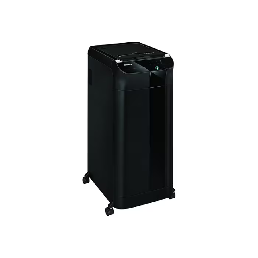 فرامة ورق Fellowes AutoMax أوتوماتيكية - سعة 600 ورقة (فرم تلقائي) بنظام الفرم الدقيق (Micro-Cut) لـ 10 مستخدمين وأكثر فرامة ورق Fellowes AutoMax أوتوماتيكية - سعة 600 ورقة (فرم تلقائي) بنظام الفرم الدقيق (Micro-Cut) لـ 10 مستخدمين وأكثر
