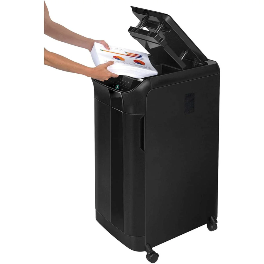 فرامة ورق Fellowes AutoMax أوتوماتيكية - سعة 600 ورقة (فرم تلقائي) بنظام الفرم الدقيق (Micro-Cut) لـ 10 مستخدمين وأكثر فرامة ورق Fellowes AutoMax أوتوماتيكية - سعة 600 ورقة (فرم تلقائي) بنظام الفرم الدقيق (Micro-Cut) لـ 10 مستخدمين وأكثر