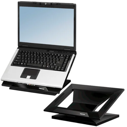 Fellowes Designer Suites Laptop Riser - Height Adjustable Stand with Integrated Cooling Vents