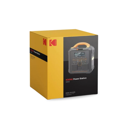 شاحن متنقل Kodak S600 بقوة 600 واط - بطارية طاقة احترافية للأجهزة الكهربائية والرحلات