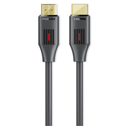 Promate proLink4K60-300 Ultra-HD 4K HDMI 2.0 Cable - 60Hz Refresh Rate, 18Gbps Bandwidth, and Gold-Plated Connectors (1.5-3 Meters)