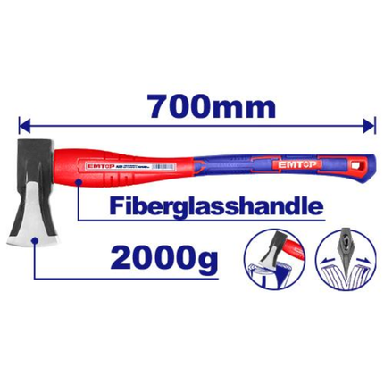EMTOP EHAMAF0102 Handle Axe