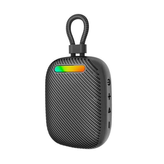 سبيكر Promate Tingz اللاسلكي عالي الدقة - قوة 7 واط، تقنية CrystalSound™، وبلوتوث 5.3 بتصميم محمول