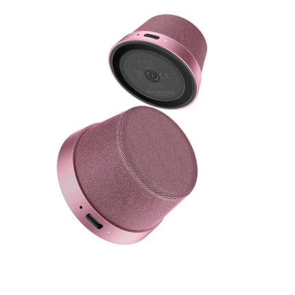 Promate Punch Mini Bluetooth Speaker - MagSafe Compatible Magnetic Base, 3W HD Sound, and Ultra-Portable Design