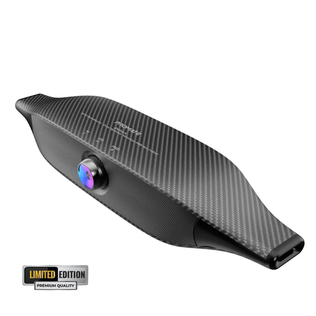 سماعة الألعاب Promate Delta-X الاحترافية - صوت محيطي غامر، إضاءة RGB، ومايكروفون عازل للضوضاء