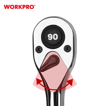 WORKPRO 1/2-Inch Quick Release Ratchet Handle