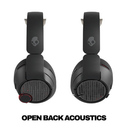 Skullcandy Crusher PLYR Multi-Platform Wireless Gaming Headset - Adjustable Sensory Bass, Enhanced Sound Perception (ESP), and Clear Voice Smart Mic
