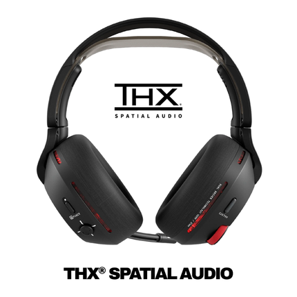 Skullcandy Crusher PLYR Multi-Platform Wireless Gaming Headset - Adjustable Sensory Bass, Enhanced Sound Perception (ESP), and Clear Voice Smart Mic